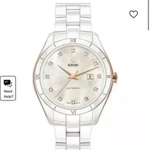 Brand new , Rado watch, never worn due too my hands on career ?? Love it or hate it, the Rado Diastar isn main image 4